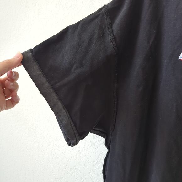 Gallery Dept. Art That Kills T-Shirt Medium Black Ash Inside Out Tee - Picture 3 of 6